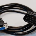 Mahindra Obd Scanner Wabco Cable OBD-II Male to DB9 Female Cable.