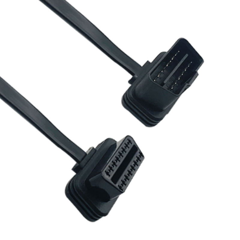 SMPL216 OBD-ll 16 Pin Male to 16 Pin Female Flat Extension Cable - Image 2