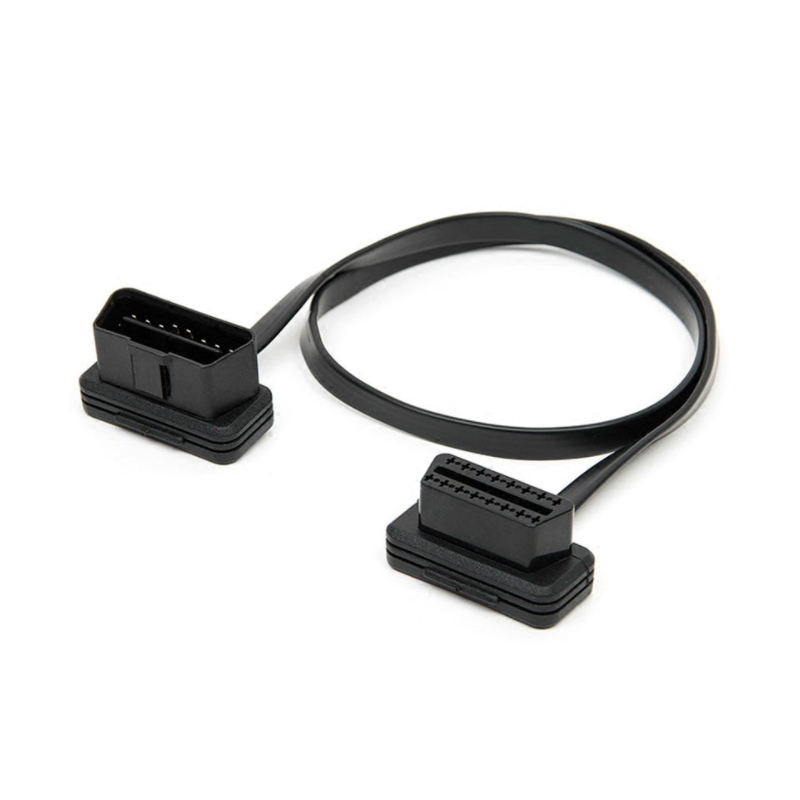 SMPL216 OBD-ll 16 Pin Male to 16 Pin Female Flat Extension Cable