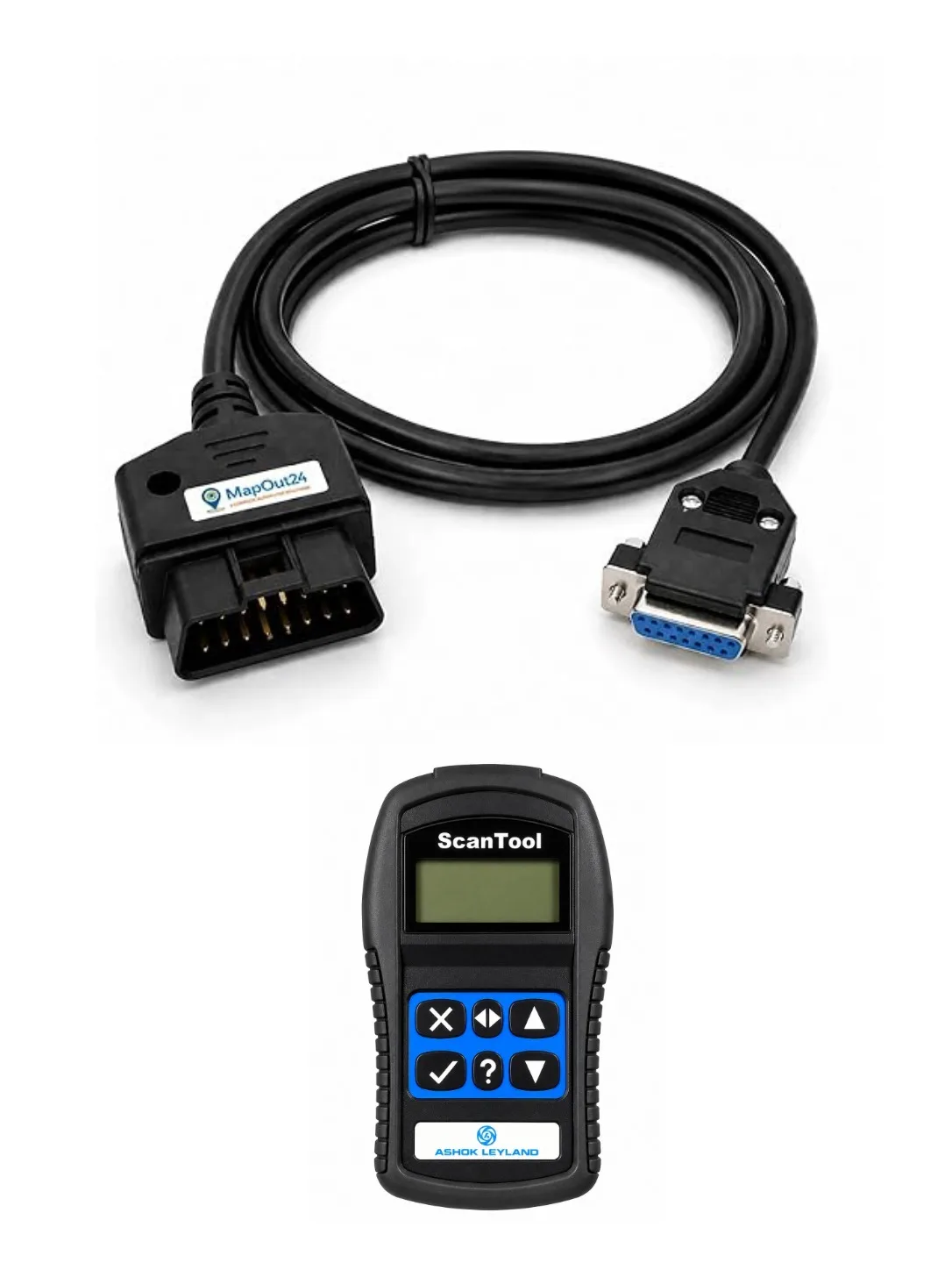 Scantool Cable For Ashok Leyland