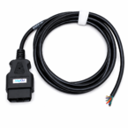 SMPL205 Ultra OBD-ll 16 Pin Male Moulded Connector with 16 Core Open End Wire