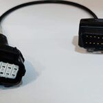 Ashok Leyland Scantool Cable BS6 OBD2Male-Eco10Pin Female cable,obd2 scan tool