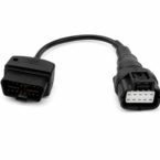 SMPL005 Ashok Leyland OBD-ll 16 Pin Male to ECO 10 Pin Female BS6 Diagnostic Cable for Connect all Device