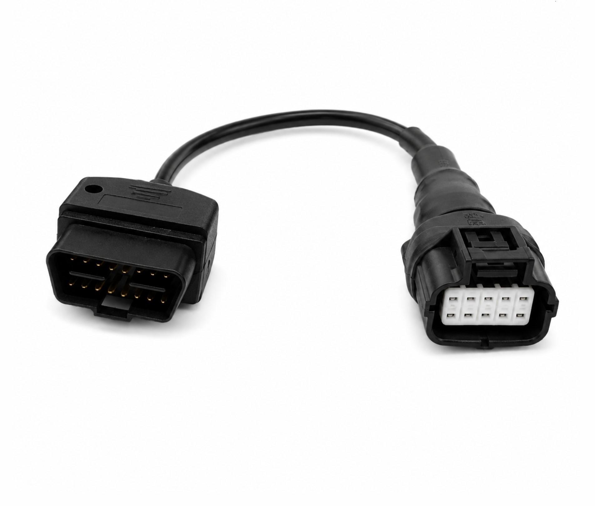 SMPL005 Ashok Leyland OBD-ll 16 Pin Male to ECO 10 Pin Female BS6 Diagnostic Cable for Connect all Device