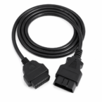 SMPL215 OBD-ll 16 Pin Male to 16 Pin Female Round Extension Moulded Cable