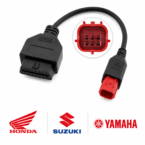 SMPL104 Obd-ll BS6-BS-7 Honda, Suzuki, Yamaha Dignostic cable.