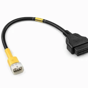 SMPL110 OBD-ll 16 Pin Female to 5 Pin Male Coupler for Royal Enfield BS6/BS7 Bike Scanning Cable Compatible with OBD-ll V519, V311, V317 and Blue ELM327 Scanner