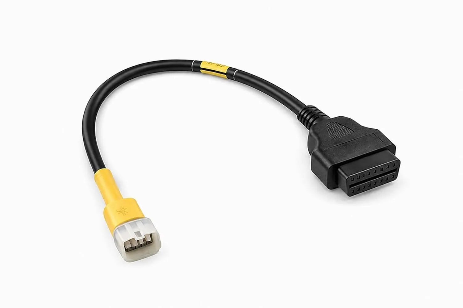 SMPL110 OBD-ll 16 Pin Female to 5 Pin Male Coupler for Royal Enfield BS6/BS7 Bike Scanning Cable Compatible with OBD-ll V519, V311, V317 and Blue ELM327 Scanner
