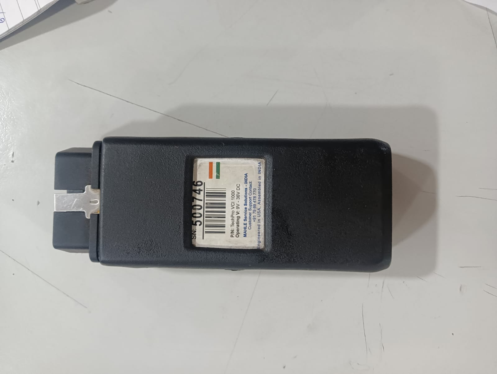 SMPL111 OBD-ll 16 Pin Female Moulded Connector with 2 Couplers (Red- 6 Pin & White - 6 Pin) BS6 / BS7 Scanning Cable for all TVS Bikes and Autos Compatible With OBD-ll V519, V311, V317, Blue ELM327 & Mahale Scanner for all Authorised Dealers - Image 4