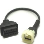 Kawasaki obd2 scanner cable elm 327 bike obd cable.