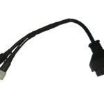 Mapout24 Yamaha 3 Pin & 4 Pin 2 in 1 to OBD2 Motorcycle Scanner Cable Works Along with OBD Scanner SMPL113