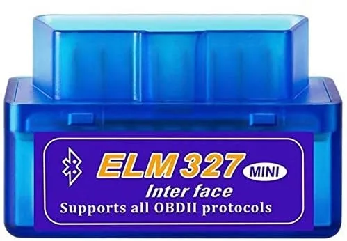 Blue ELM327 Obd Scanner