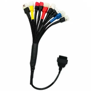 Smpl101 Multi Coupler All In One Obd-ll Bs6 Bs7 Scanning Cable For All Two Wheelar Bikes & Scooties Compatible With Obd-ll V519, V311, V317 And Blue Elm327 Scanner11