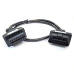 OBD-II Male to OBD Female cable Round Extension cable Moulded 2 Meter SMPL099