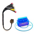 Mapout24 7 Coplar BS6-BS7 Bike OBD-II Scanning Cable for RE, Jawa Bike with ELM327 Scanner Code Readers V2.1 SMPL212