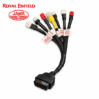 SMPL102 OBD-II BS6-BS7 7 in One Royal Enfield, JAWA, Yezdi Bike Scanning Cable