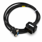 SMPL020 Mahindra (Smart N0650-1312) OBD-II Male to DB9 Female Diagnostic Cable