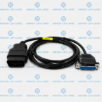 SMPL004 Ashok Leyland OBD-ll Male to DB-25 Female BS-4 (VDO) Flashtool MouldedCable