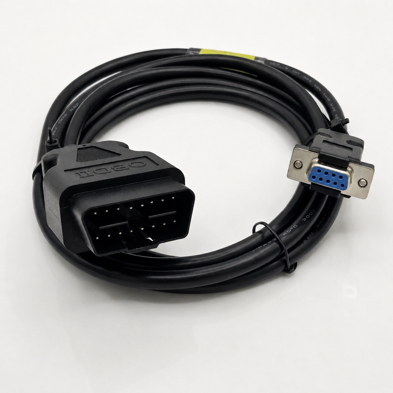 SMPL011 Digi Scan tool OBD-ll Male to DB-9 Female Moulded Cable (Pragati Solutions)