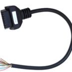 SMPL211 OBD-ll Female Connector with 8 Core Open End Moulded Wire