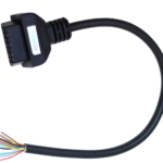 OBD-II Female Connector with 16 Core Wire Open End Moulded (30 CM) SMPL211