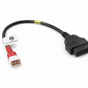SMPL109 OBD-ll 16 Pin Female Kawasaki BS6/BS7 Bike Scanning Cable for OBD-ll Scanner V519, V311, V317
