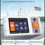 SMPL061 M500 OBD-ll 16 Pin Male 4-System Fault Diagnostic Tablet Compatible with Four Wheeler Cars