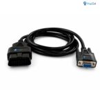 SMPL011 DiGi Scan OBD-ll 16 Pin Male to DB-9 Female Diagnostic Both Side Moulded Cable (Pragati Solutions) for Ashok Leyland (Dost), Force Motors (Tempo Traveller) & SML Isuzu