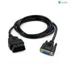 SMPL002 Ashok Leyland OBD-ll 16 Pin Male to DB-15 Female BS4 Scantool Diagnostic Moulded Cable for Trucks & Buses