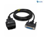 SMPL004 Ashok Leyland OBD-ll 16 Pin Male to DB-25 Female BS4 (VDO) Flashtool Diagnostic Moulded Cable for Trucks & Buses