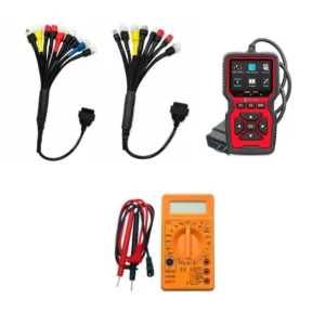 All In One Multicoupler Bs6-bs7 Bike Cable & V519 Obd Scanner Dmm