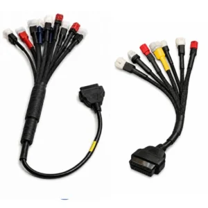 SMPL103 Multi Coupler 18 in 1 OBD-ll Base for BS6 / BS7 Scanning Cable for all Two Wheelar Bikes | Compatible With OBD-ll V519, V311 and V317 Scanners