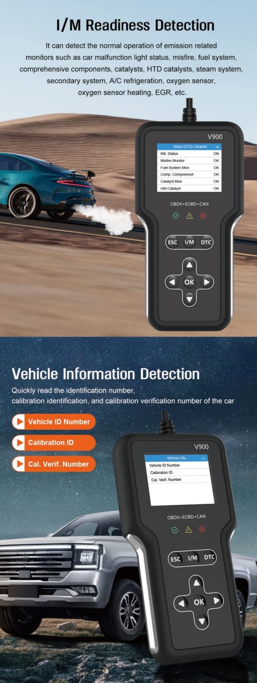 CAR ECU DIAGNOSIS SCANNER - 4