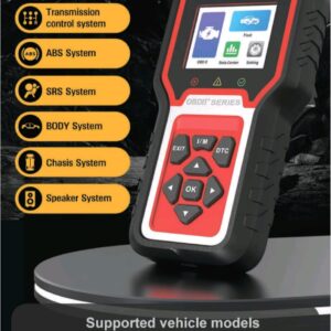 SMPL060 Advance M601 OBD-ll 16 Pin Male Automotive Fault Diagnostic Device for ABS System, SRS System, Engine System Diagnosis Compatible with all Four Wheeler Cars