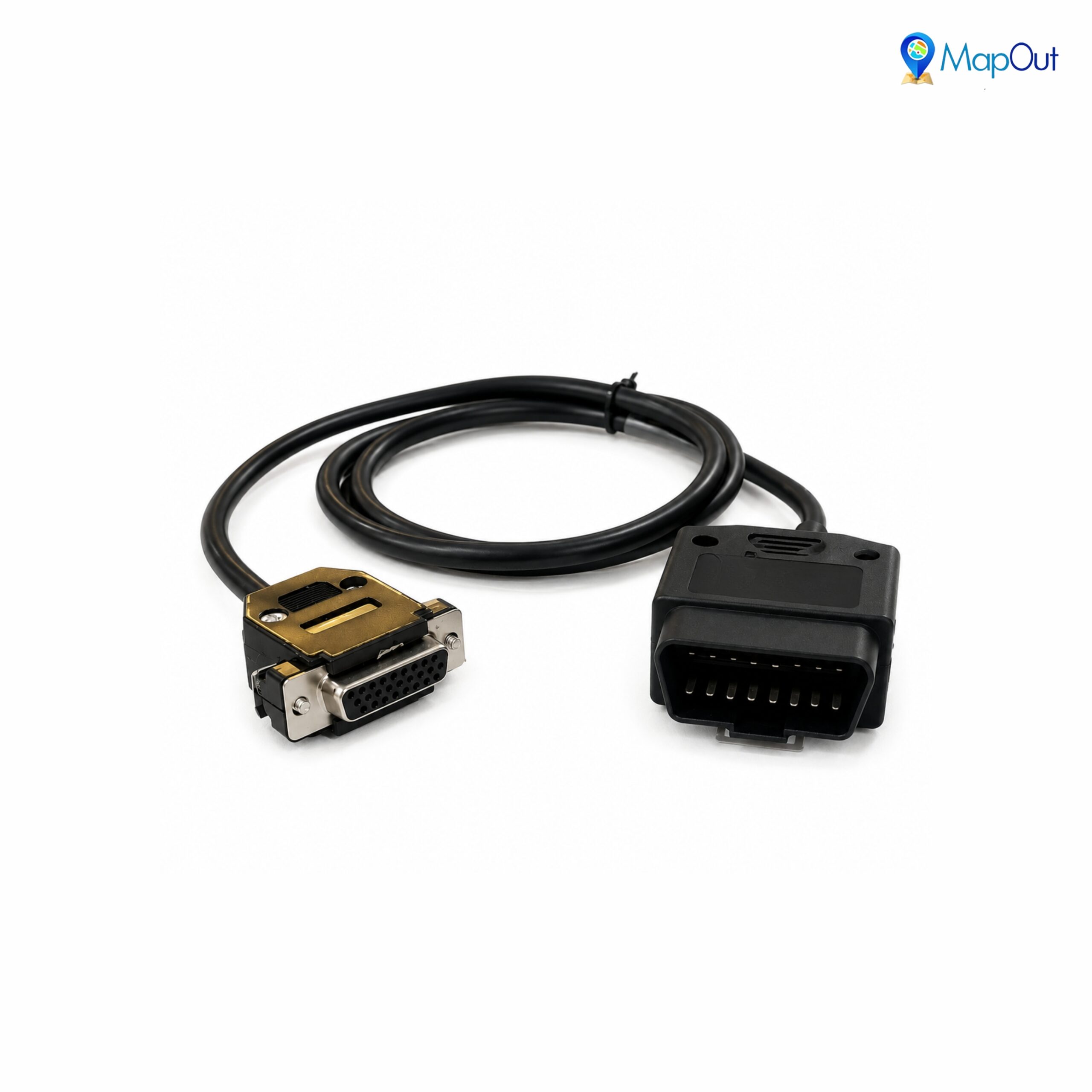SMPL007 KTC OBD-ll 16 Pin Male to DB-26 Female Diagnostic Cable for Jaltest Diagnostic Device