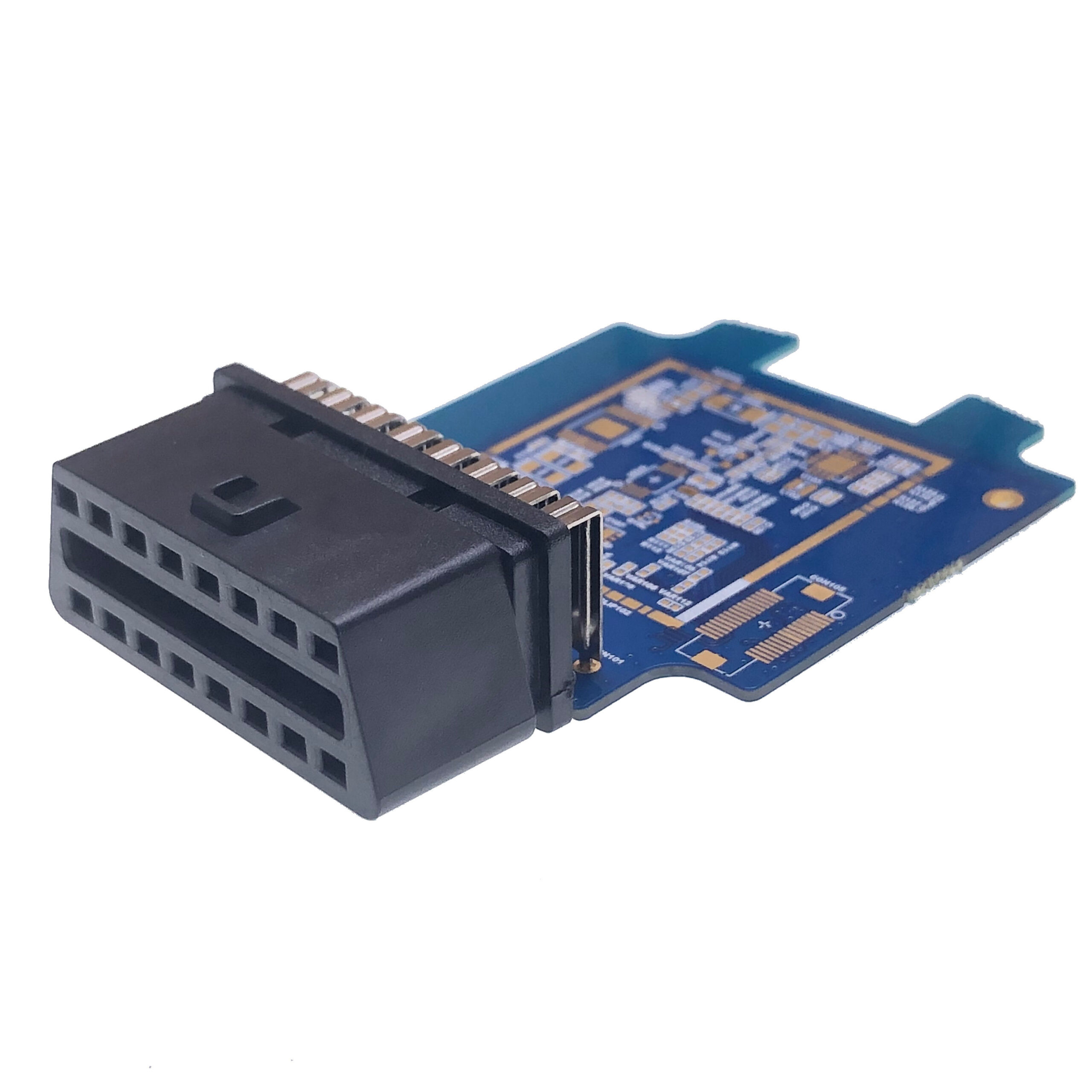 OBD-ll 16 Pin Female Connector (Without Enclosure)