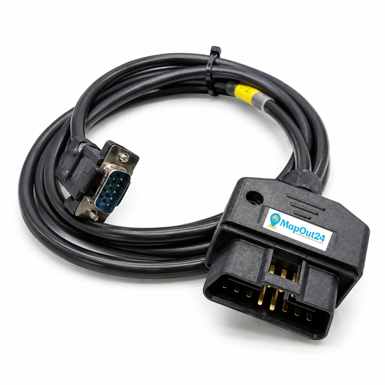 SMPL017 Mahindra OBD-ll 16 Pin Male to DB-9 Male Diagnostic Cable
