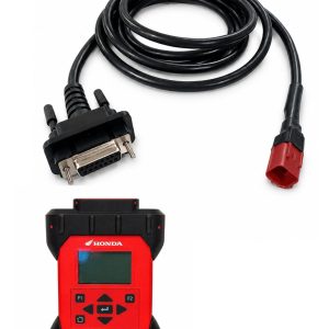 SMPL117 Honda OBD-ll 15 Pin Female to 6 Pin Male Coupler Scanning Cable for all Honda BS6 / BS7 Bikes and Scotties Compatible with Authorised Bosch Tool