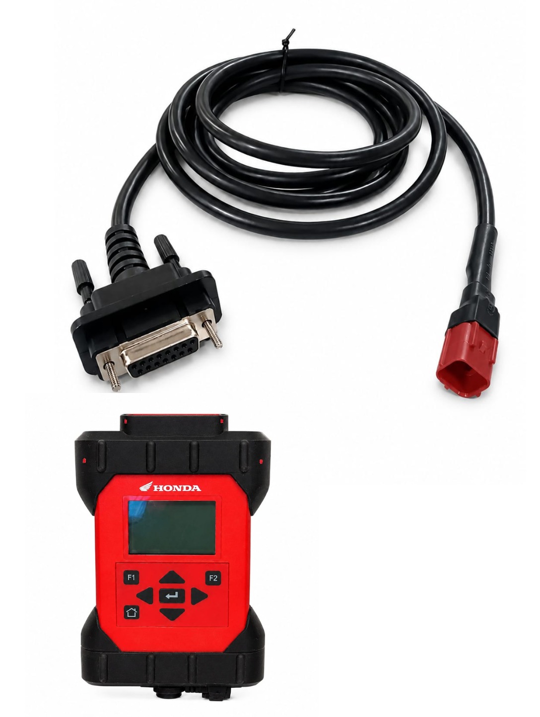 SMPL117 Honda OBD-ll 15 Pin Female to 6 Pin Male Coupler Scanning Cable for all Honda BS6 / BS7 Bikes and Scotties Compatible with Authorised Bosch Tool
