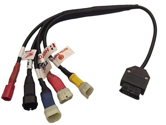 Bs6 bike OBD Scanner Cable with all-in-one coupler works with all bs6 bikes. Bs6 bike OBD Scanner Cable with all-in-one coupler works with all bs6 bikes.