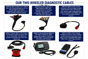 Obd 2 Cable For Two-wheeler Bike, Motorcycles