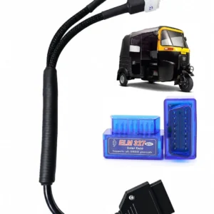 Bajaj Auto Rikshaw Obd Cable With Obd Blue Elm327 Scanner